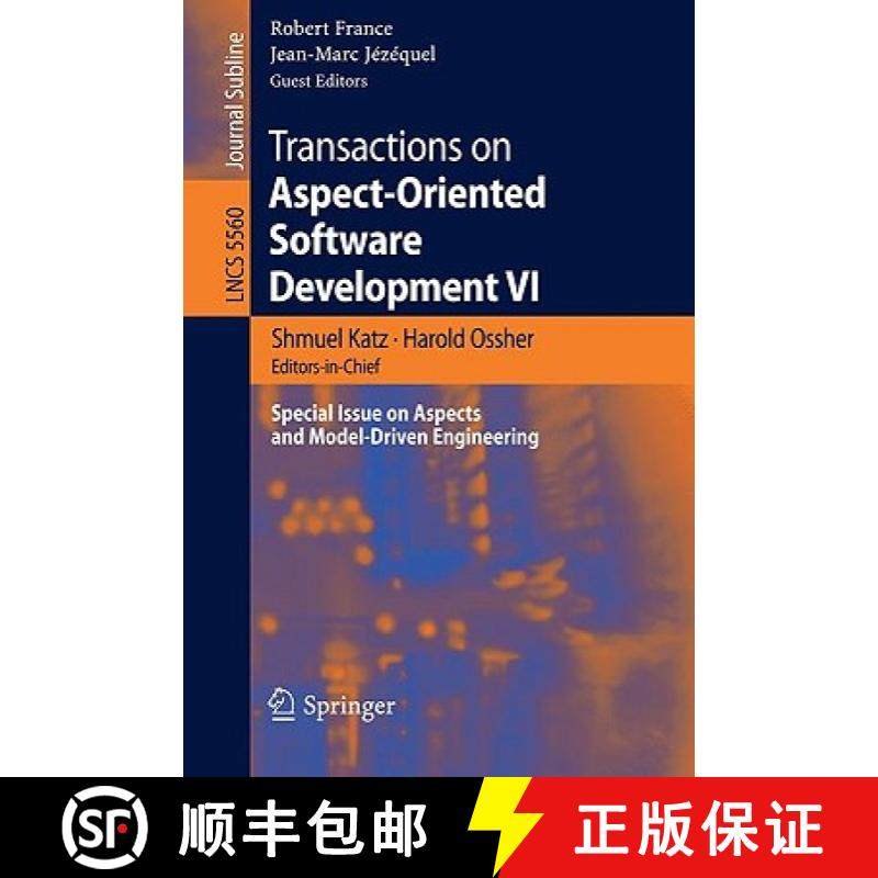 【3-4周达】Transactions on Aspect-Oriented Software Development VI: Special Issue on Aspects and Mode... [9783642037634]