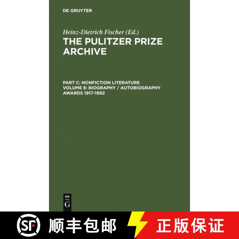 【3-4周达】Biography / Autobiography Awards 1917-1992: From the Lucky Discoverer of America to an Unf... [9783598301780]