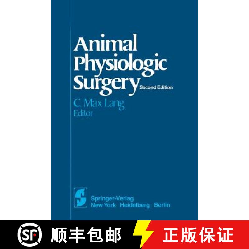 【3-4周达】Animal Physiologic Surgery [9780387906201]