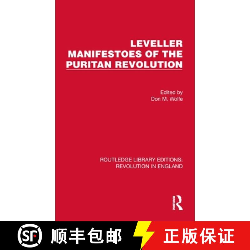 【3-4周达】Leveller Manifestoes of the Puritan Revolution [9781032472430]