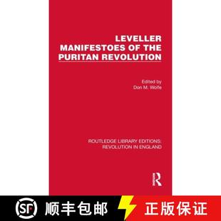 Leveller Manifestoes Revolution 9781032472430 Puritan 4周达 the