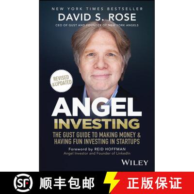 【3-4周达】Angel Investing: The Gust Guide to Making Money and Having Fun Investing in Startups [9781394331413]
