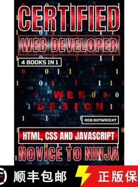 【3-4周达】Certified Web Developer: HTML, CSS and JavaScript [9781839387258]