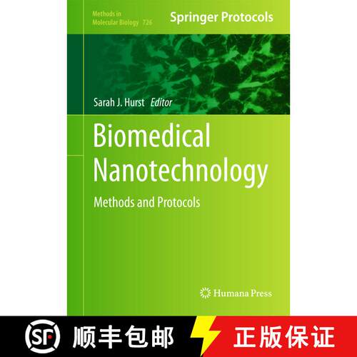 【3-4周达】精装 Biomedical Nanotechnology : Methods and Protocols [9781617790515]