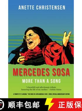 预订 Mercedes Sosa - More than a Song: A tribute to La Negra,  the voice of Latin America (1935-2009 ) [9788799821679]