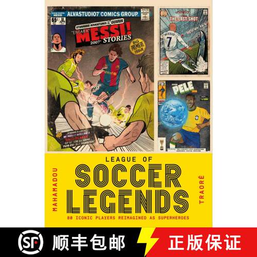 【3-4周达】精装 League of Soccer Legends [9798217308699]