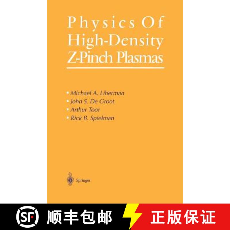 【3-4周达】Physics of High-Density Z-Pinch Plasmas [9781461271383]