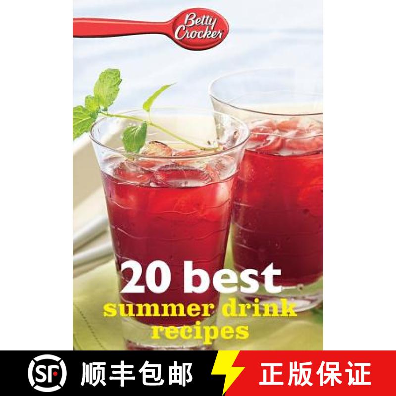 【3-4周达】Betty Crocker 20 Best Summer Drink Recipes [9780544314863]