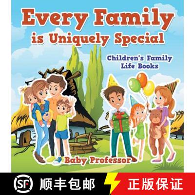 【3-4周达】Every Family is Uniquely Special- Children's Family Life Books [9781541903173]