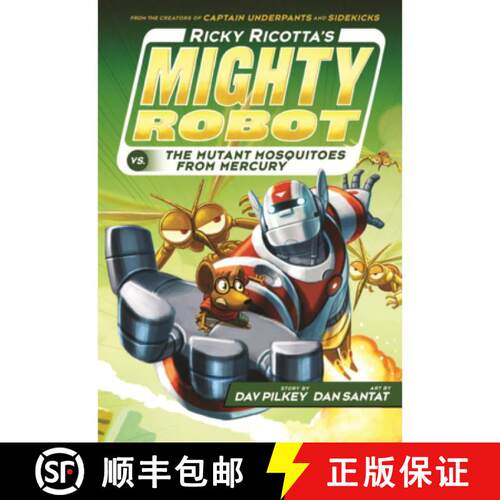 【3-4周达】Ricky Ricotta's Mighty Robot vs. the Mutant Mosquitoes from Mercury [9798855106497]