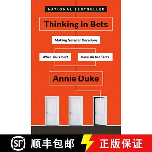 现货 对赌：信息不足时如何做出明智决策 简装 Thinking in Bets: Making Smarter Decisions When You Don't ... [9780735216372]