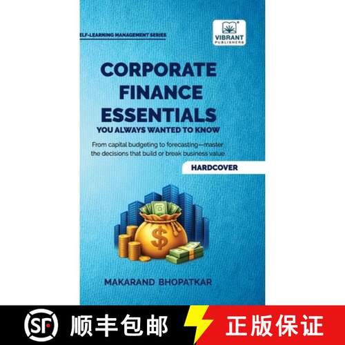 【3-4周达】精装 Corporate Finance Essentials You Always Wanted to Know: Capital Structure, Capital Bu... [9781636516899]