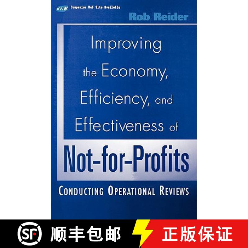 【3-4周达】Improving The Economy, Efficiency, And Effectiveness Of Not-For-Profits: Conducting Operat... [9780471395737]