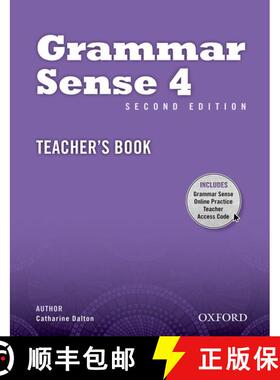 【3-4周达】Grammar Sense: 4: Teacher's Book with Online Practice Access Code Card [9780194489416]