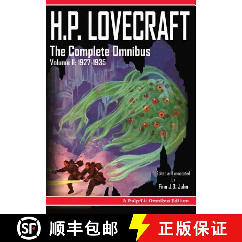 【3-4周达】H.P. Lovecraft, The Complete Omnibus Collection, Volume II: 1927-1935 [9780986409783]