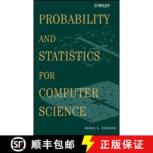 【3-4周达】精装 Probability And Statistics For Computer Science [Wiley统计学] [9780471326724]