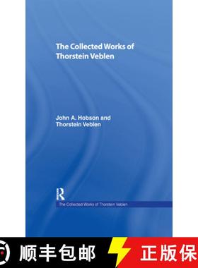 【3-4周达】Collected Works of Thorstein Veblen: The Case of America [9780415105026]