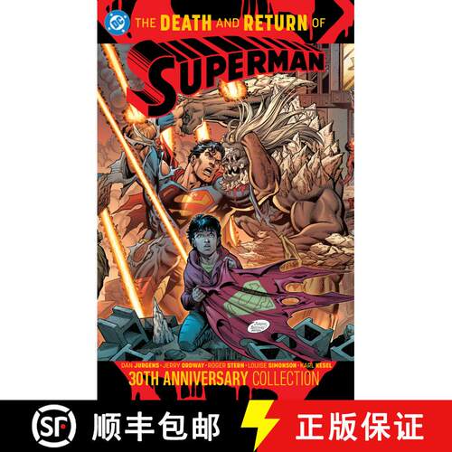 【3-4周达】The Death and Return of Superman 30th Anniversary Collection [9781779528520]
