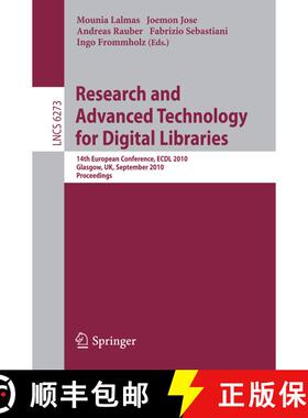 【3-4周达】Research and Advanced Technology for Digital Libraries: 14th European Conference, ECDL 201... [9783642154638]