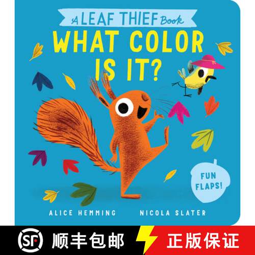 【3-4周达】精装 A Leaf Thief Book: What Color Is It? [9781464239380]