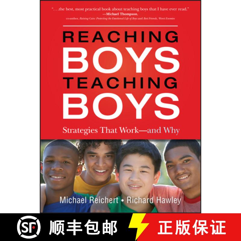 【3-4周达】Reaching Boys, Teaching Boys: Strategies That Work -- And Why [Wiley教育学] [9780470532782]