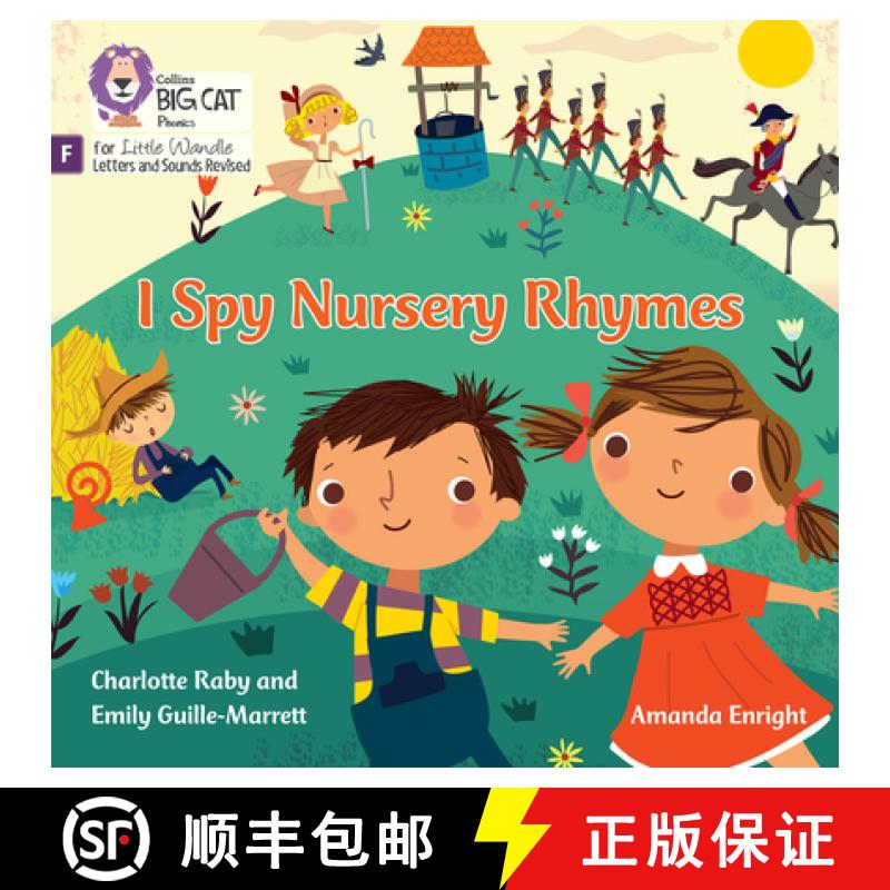 【3-4周达】I Spy Nursery Rhymes: Big Cat Phonics for Little Wandle Letters and Sounds Revised [9780008668754]