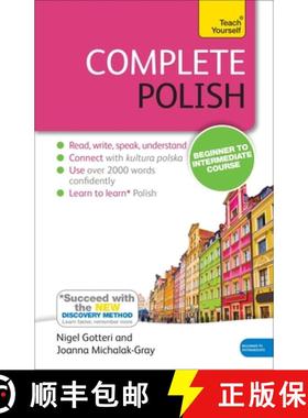 【3-4周达】Complete Polish Beginner to Intermediate Course: Learn to Read, Write, Speak and Understan... [9781444195286]