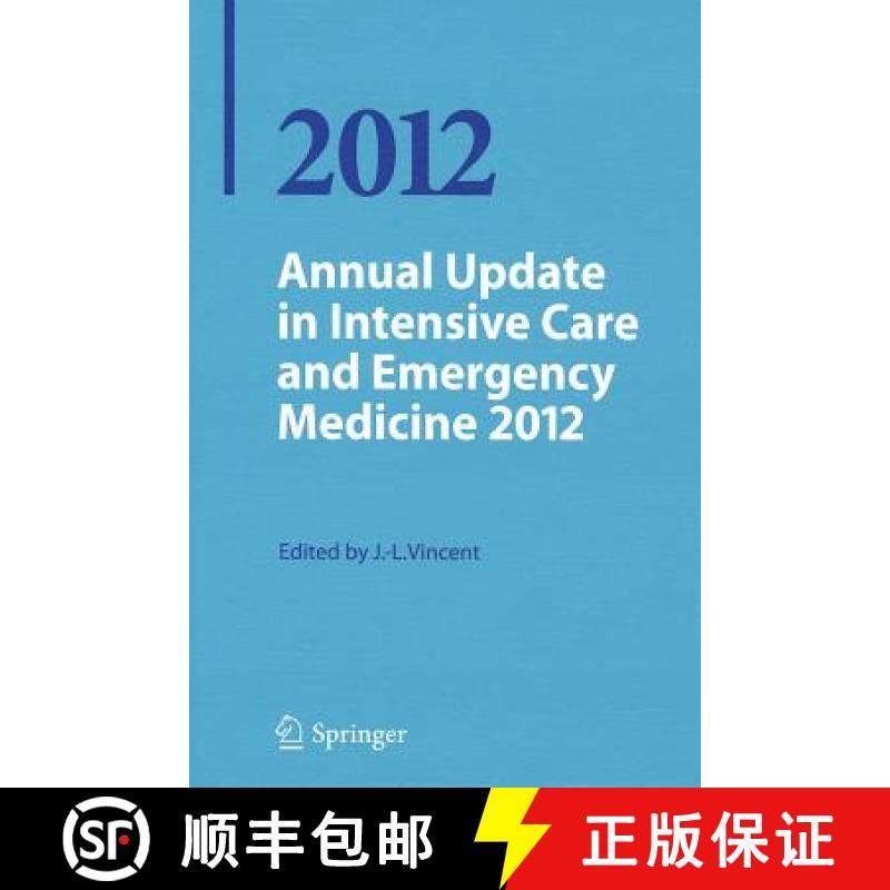 【3-4周达】Annual Update in Intensive Care and Emergency Medicine 2012 [9783642257155]