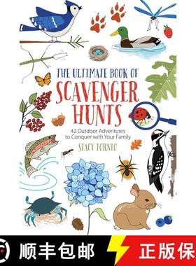 【3-4周达】The Ultimate Book of Scavenger Hunts : 42 Outdoor Adventures to Conquer with Your Family [9781493051533]