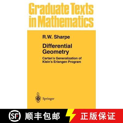 【3-4周达】Differential Geometry : Cartan's Generalization of Klein's Erlangen Program [9780387947327]