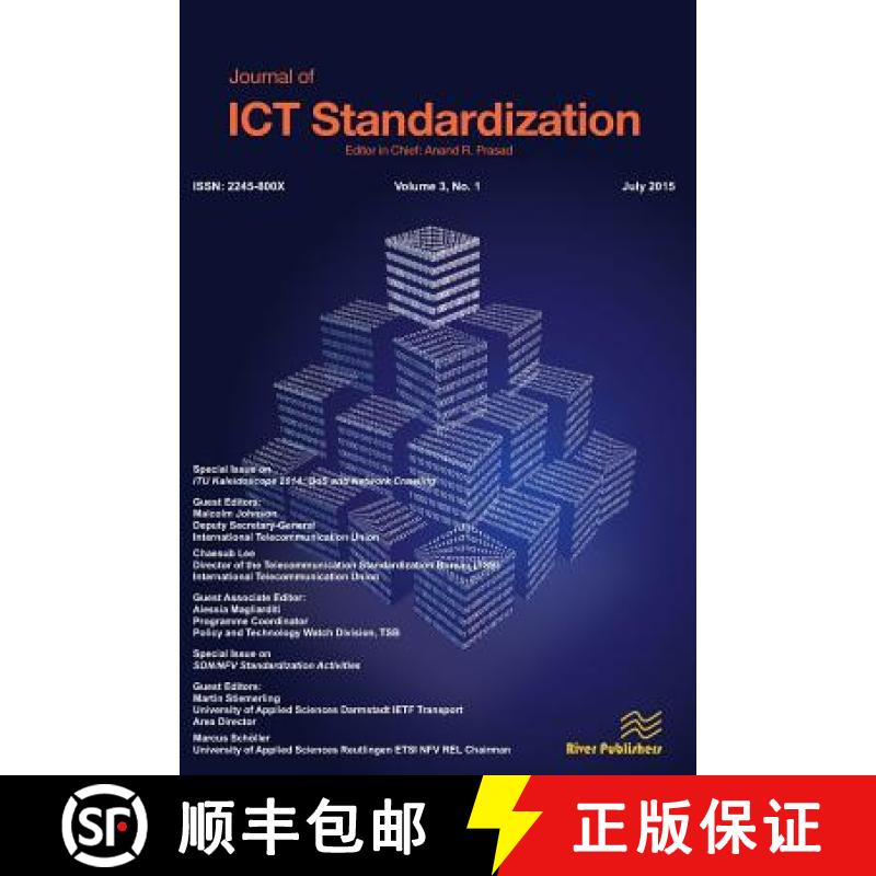【2-3周达】Journal of Ict Standardization 3-1: QoS and Network Crawling [9788793379077]
