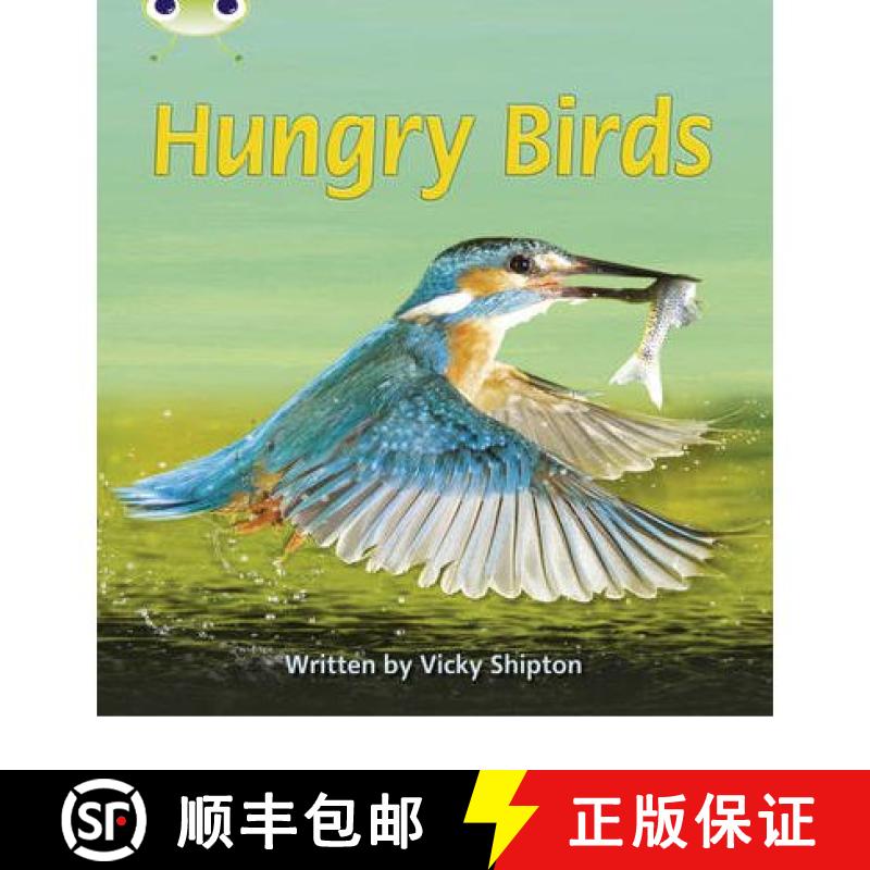 【2-3周达】Bug Club Phonics Non Fiction Year 1 Phase 5 Set 23 Hungry Birds [9780433019558]