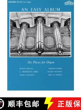 【3-4周达】Easy Album: Six Pieces for Organ [9780193751255]