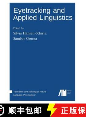 【3-4周达】Eyetracking and Applied Linguistics [9783946234692]