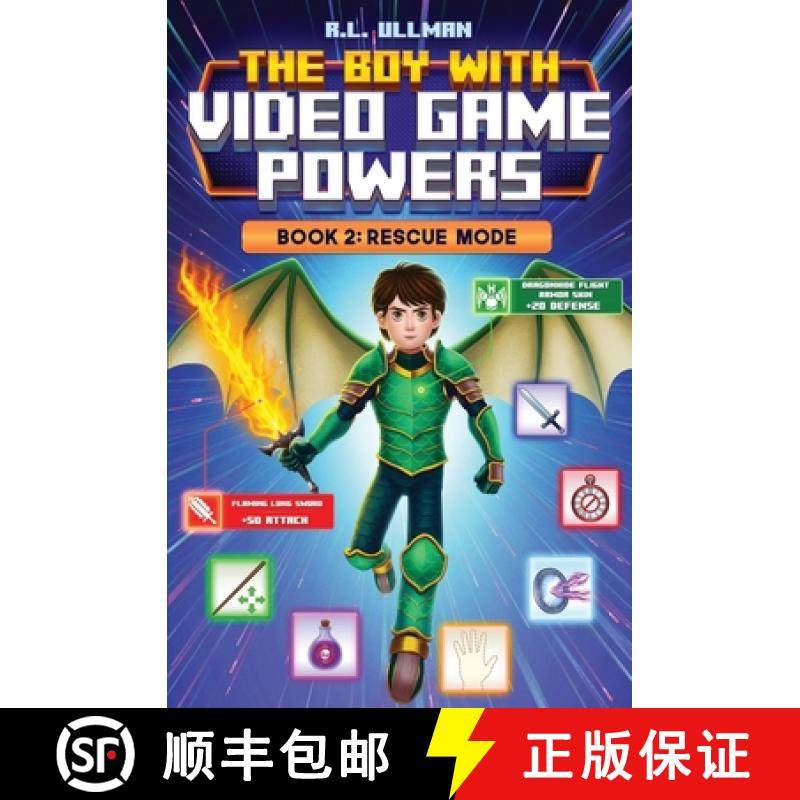 预订 The Boy with Video Game Powers Book 2: Rescue Mode [9781953713773]