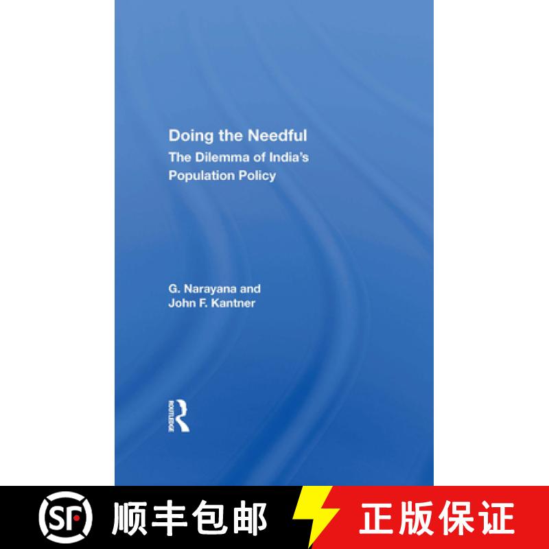 【3-4周达】Doing The Needful: The Dilemma Of India's Population Policy [9780367161293]