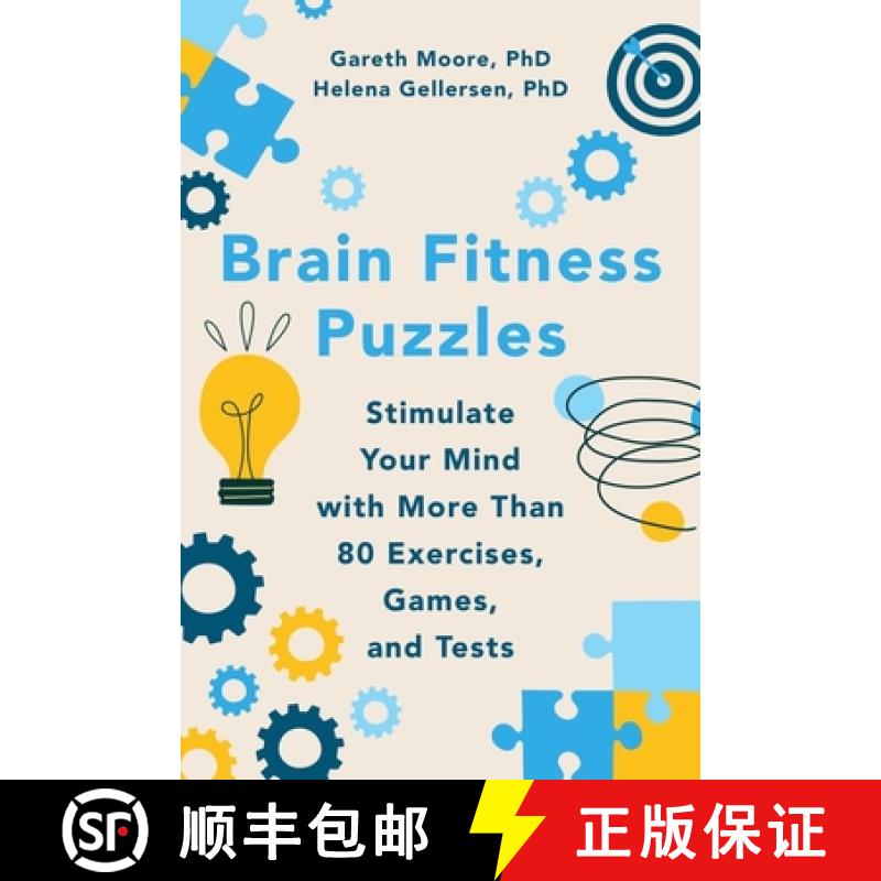 【3-4周达】Brain Fitness Puzzles - Stimulate Your Mind with More Than 80 Exercises, Games, and Tests:... [9781682688779]