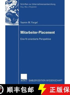 【3-4周达】Mitarbeiter-Placement : Eine fit-orientierte Perspektive [9783835001565]