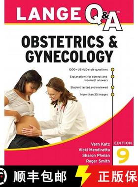 【3-4周达】Lange Q&A Obstetrics & Gynecology, 9th Edition [9780071712132]