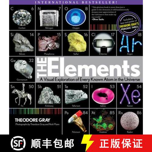 【3-4周达】The Elements : A Visual Exploration of Every Known Atom in the Universe [9781579128951]