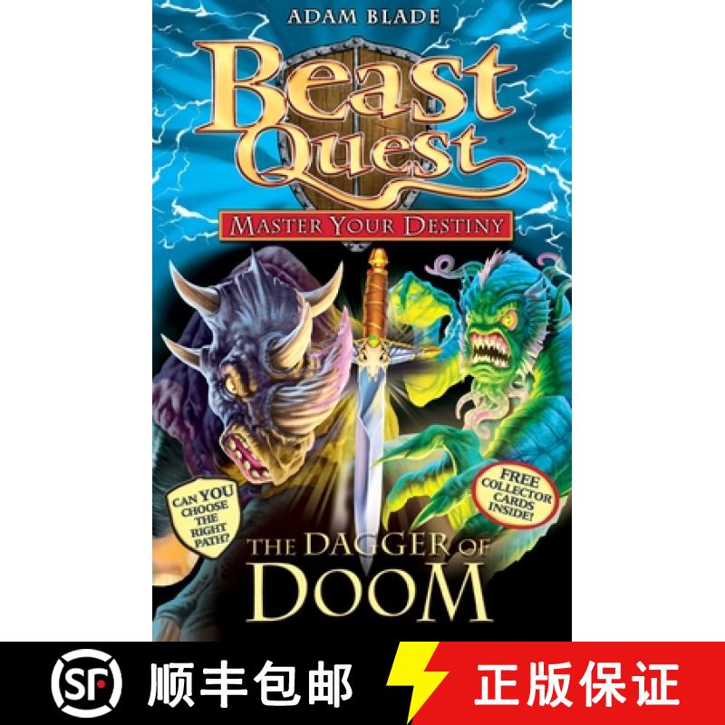 【3-4周达】Beast Quest: Master Your Destiny: The Dagger of Doom: Book 2 [9781408314067]