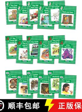 【3-4周达】Jolly Phonics Readers, Complete Set Level 3 : In Precursive Letters (British English edition) [9781844140909]