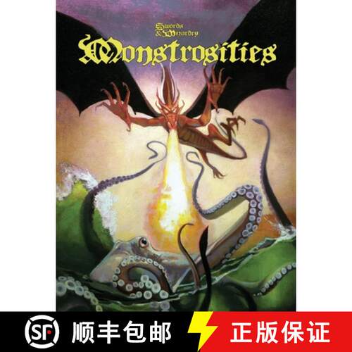 【3-4周达】Monstrosities: Swords and Wizardry [9781943067343]