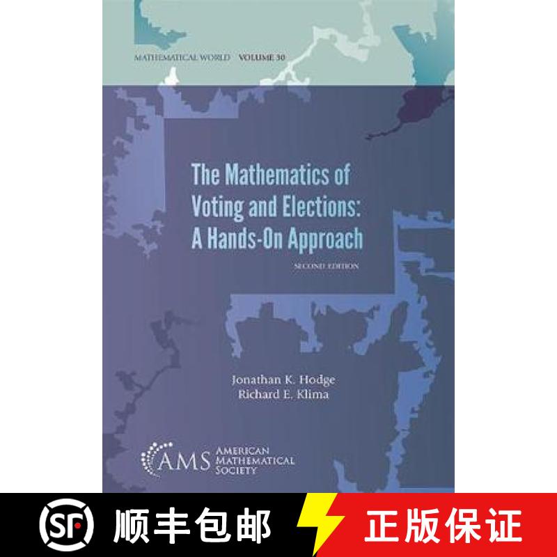 【3-4周达】Mathematics of Voting and Elections: A Hands-On Approach: A Hands-On Approach [9781470442873]