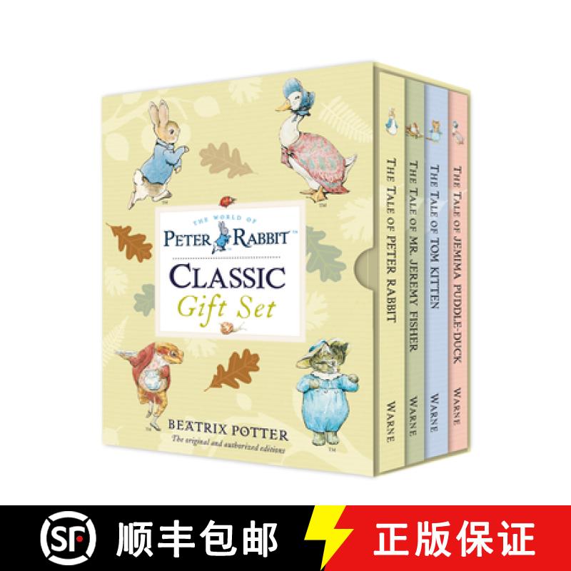 【3-4周达】Peter Rabbit Classic Gift Set: Naturally Better [9780723264231]