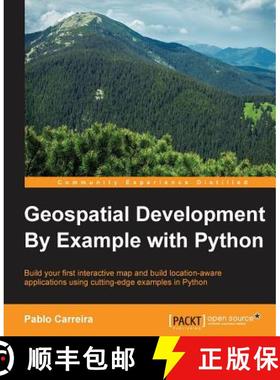 预订 Geospatial Development By Example with Python [9781785282355]