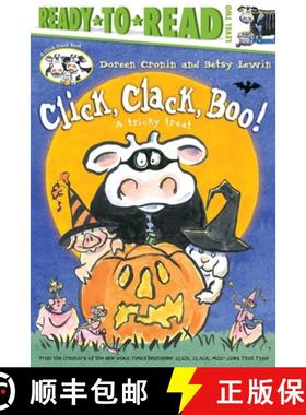 【3-4周达】Click, Clack, Boo!/Ready-To-Read Level 2: A Tricky Treat [9781534413795]