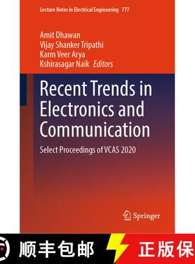 【3-4周达】Recent Trends in Electronics and Communication: Select Proceedings of VCAS 2020 [9789811627606]
