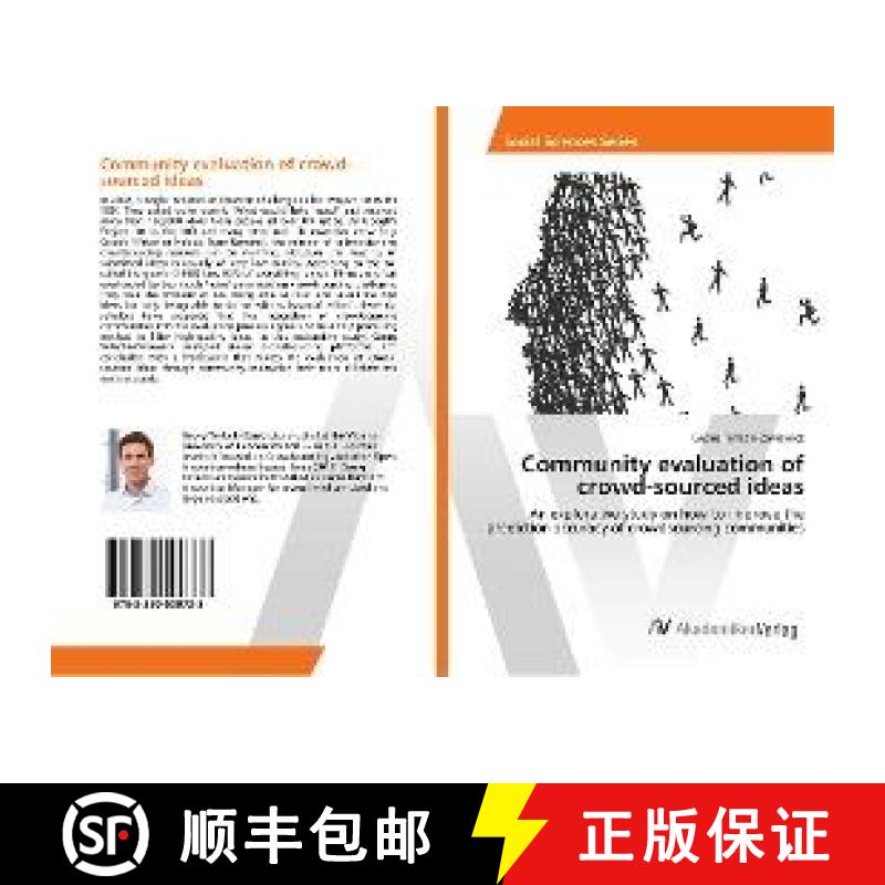 预订 Community evaluation of crowd-sourced ideas[9783330509733]