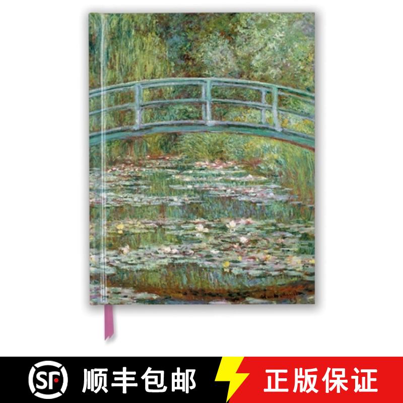 【2-3周达】Claude Monet: Bridge over a Pond for Water Lilies (Blank Sketch Book) [9781787558410]